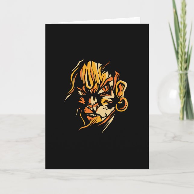 Lord hanuman kort (Framsida)