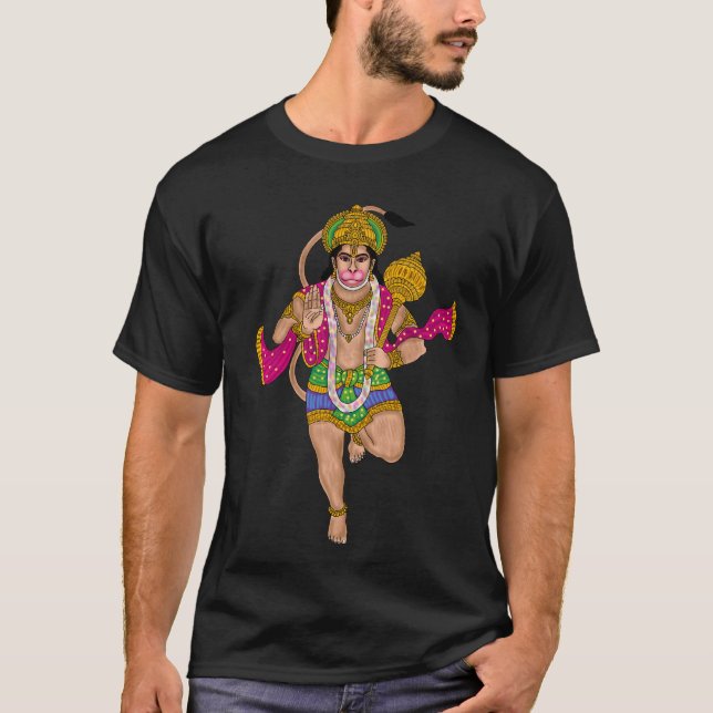 Lord Hanuman Men’s T-Shirt (Framsida)