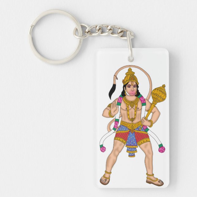 Lord Hanuman Nyckelring (Framsidan)
