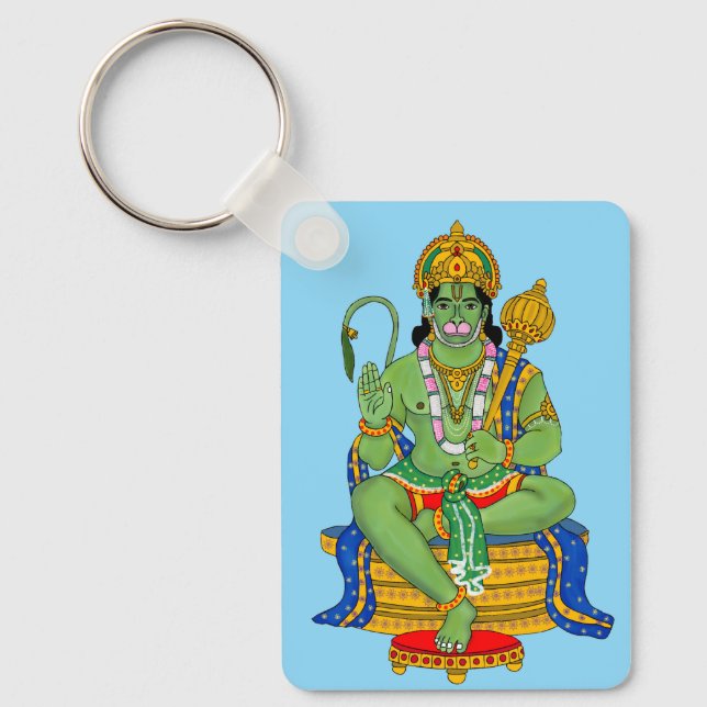 Lord Hanuman-nyckelring Nyckelring (Framsida)