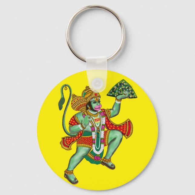 Lord Hanuman-nyckelring Nyckelring (Framsida)