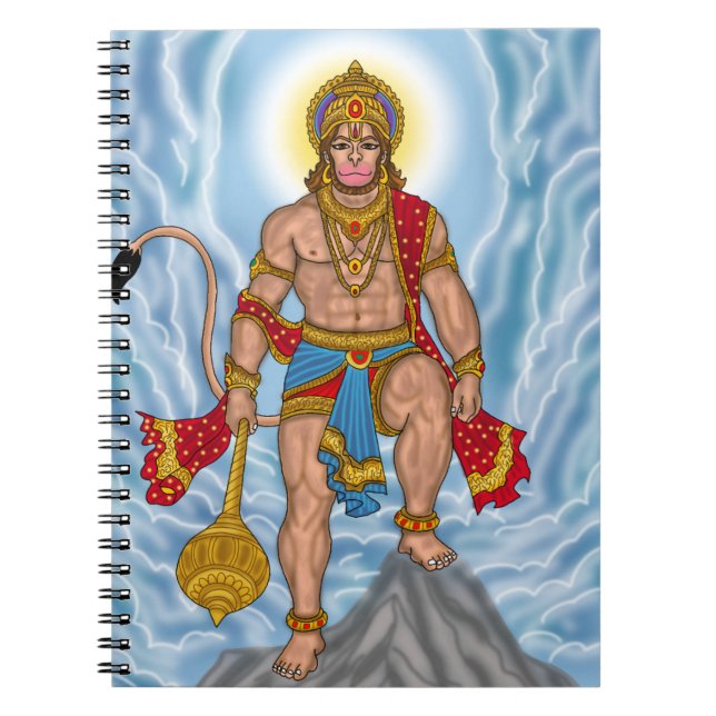 Lord Hanuman Pappersvaror Anteckningsbok (Framsidan)