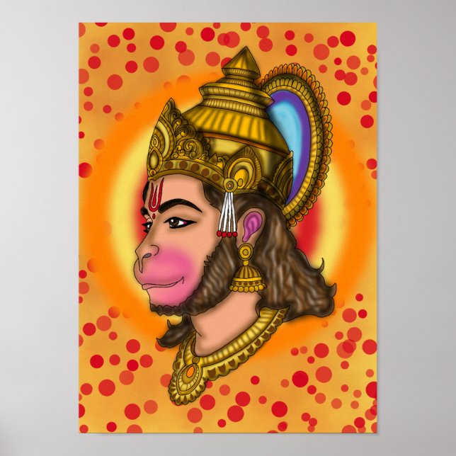 Lord Hanuman  Poster (Framsidan)