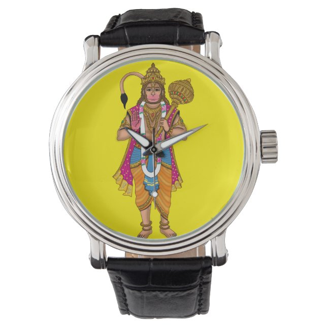 Lord Hanuman Väggur Armbandsur (Framsida)