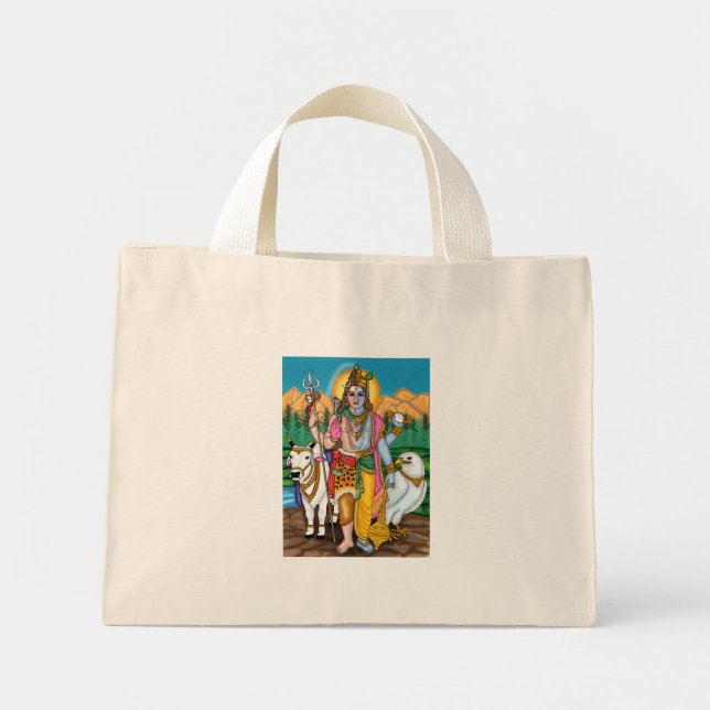 Lord Harihar-handväskan Mini Tygkasse (Framsidan)