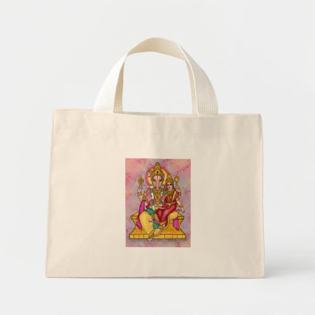 Lord Hayagriva-handväskan  Mini Tygkasse (Framsidan)
