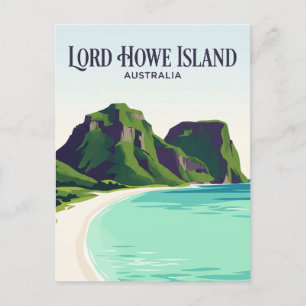 Lord Howe Island Australien Vykort