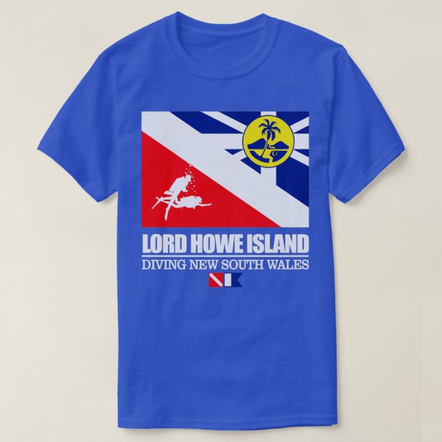 Lord Howe Island DF T Shirt (Design framsida)