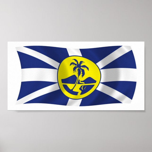 Lord Howe Island Flag Postertryck Poster (Framsidan)