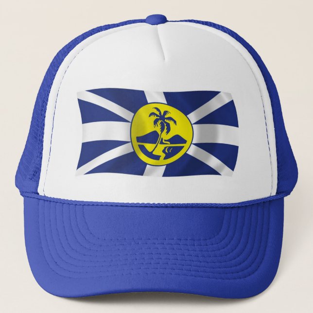 Lord Howe Island Flagg Hatt Truckerkeps (Framsida)