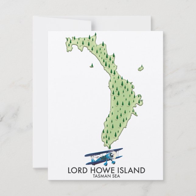 Lord Howe Island Tasmanhavet (Framsida)