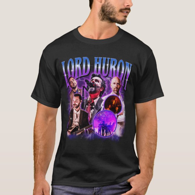 Lord Huron - American indie rock band T Shirt (Framsida)