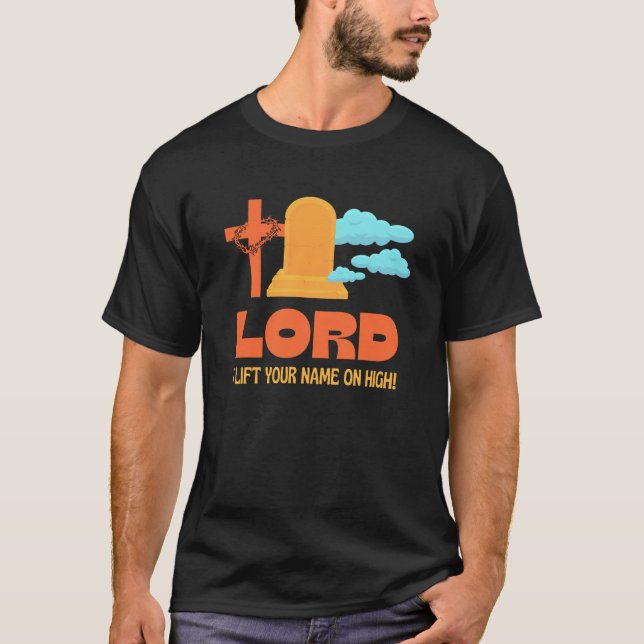LORD I HISS DIN NAMN Christian T Shirt (Framsida)