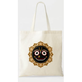 Lord Jagannath Devotional Tote Bag Hare Krishna Tygkasse