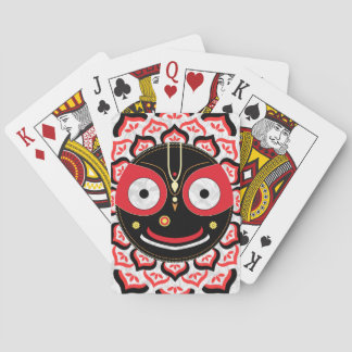 Lord Jagannath Face Chakra Hindu Deity Casinokort
