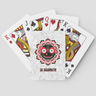 Lord Jagannath Face Chakra Hindu Deity Casinokort