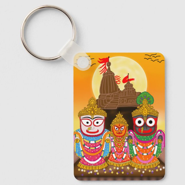 Lord Jagannath Nyckelring (Framsida)