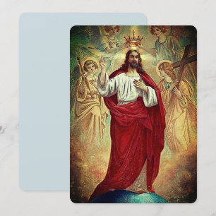 Lord Jesus - hälsningskort Meddelande