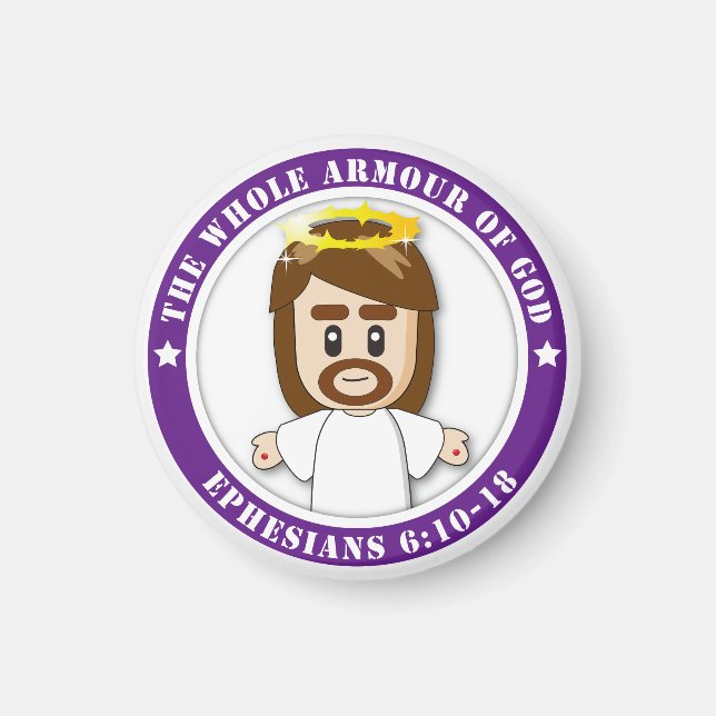 LORD JESUS Magnet (Framsidan)