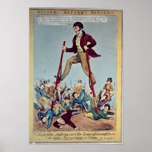 Lord John Förfölja över Boroughmongersen Poster