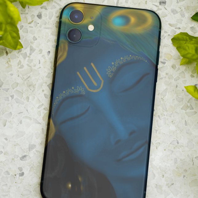Lord Krishna Blue - Hare Krishna art (Skapare uppladdad)