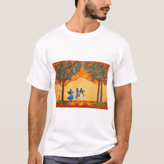 Lord krishna dansar med radha t shirt