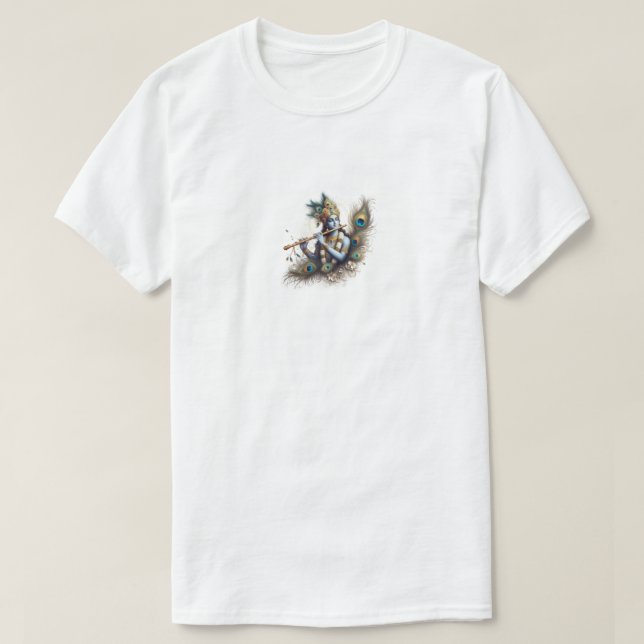 Lord Krishna design T-shirt för manar (Design framsida)
