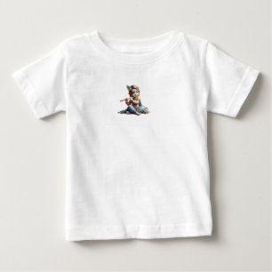 Lord Krishna-design T-shirt för spädbarn och barn