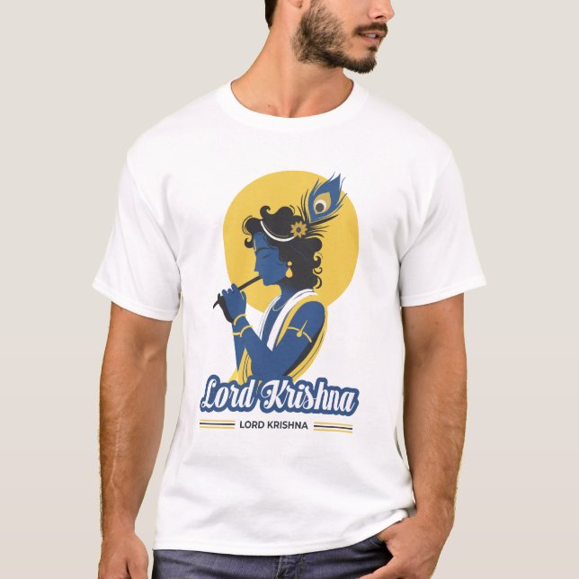 Lord Krishna Ji T-Shirt (Framsida)