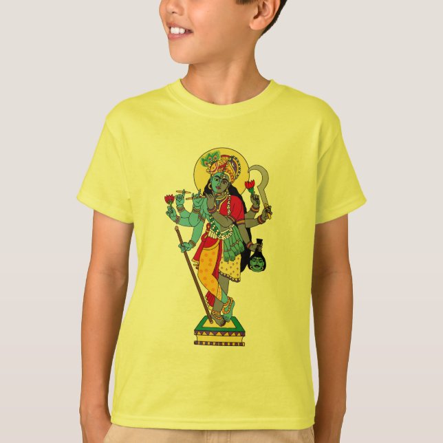 Lord Krishna Kali T-Shirt (Framsida)