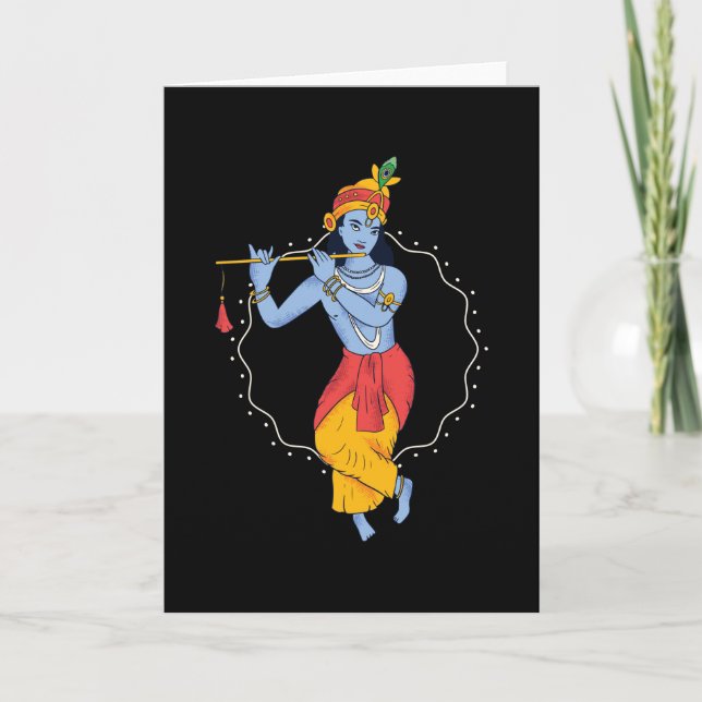 Lord Krishna Kort (Framsida)