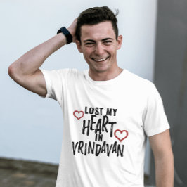 Lord Krishna-Krishna art Borttappad mitt hjärta Vr T Shirt