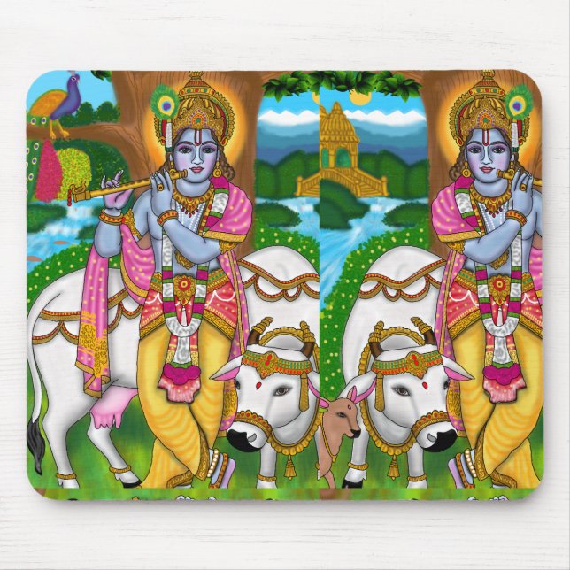 Lord Krishna Mousepad Musmatta (Framsidan)