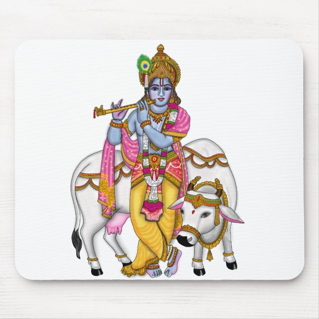 Lord Krishna Mousepad Musmatta (Framsidan)