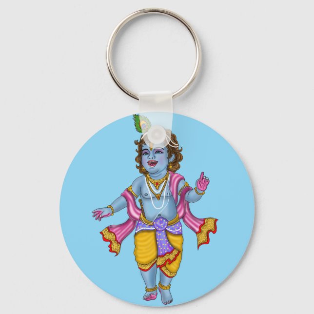 Lord Krishna Nyckelring (Framsida)