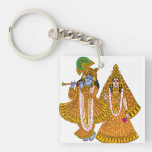 Lord Krishna Nyckelring