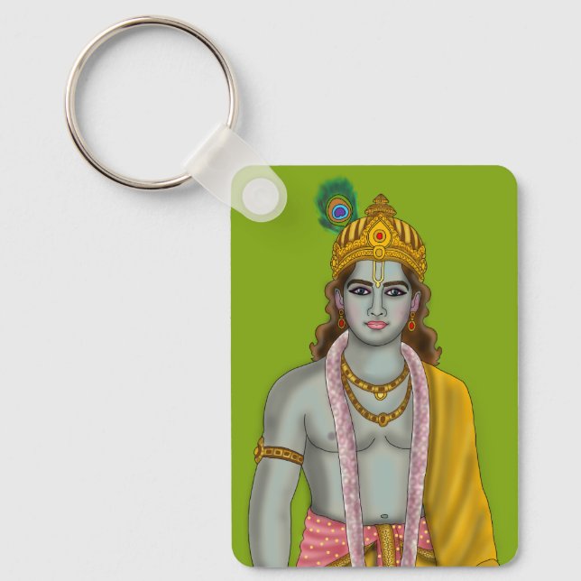 Lord Krishna-nyckelring Nyckelring (Framsida)
