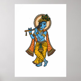 Lord Krishna Poster