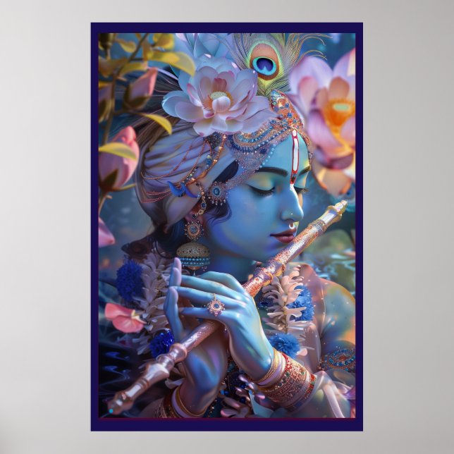 Lord Krishna Poster (Framsidan)