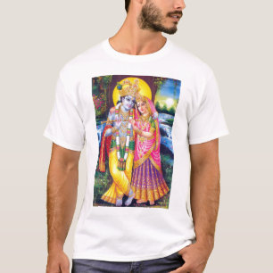 Lord Krishna & Radha Tee
