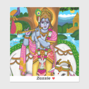 Lord Krishna Sticker Klistermärken