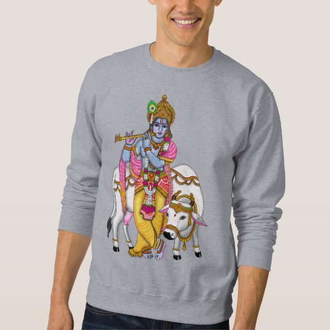 Lord Krishna Sweatshirt (Framsida)