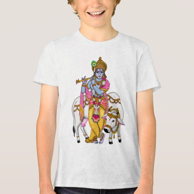 Lord Krishna T-Shirt (Framsida)