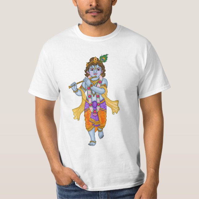 Lord Krishna T-Shirt (Framsida)