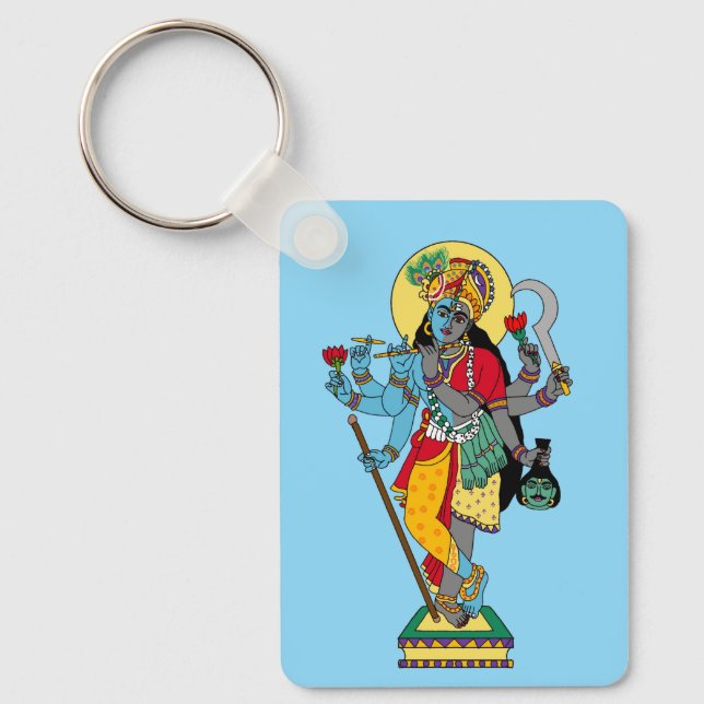 Lord Krishnakali Nyckelring (Framsida)