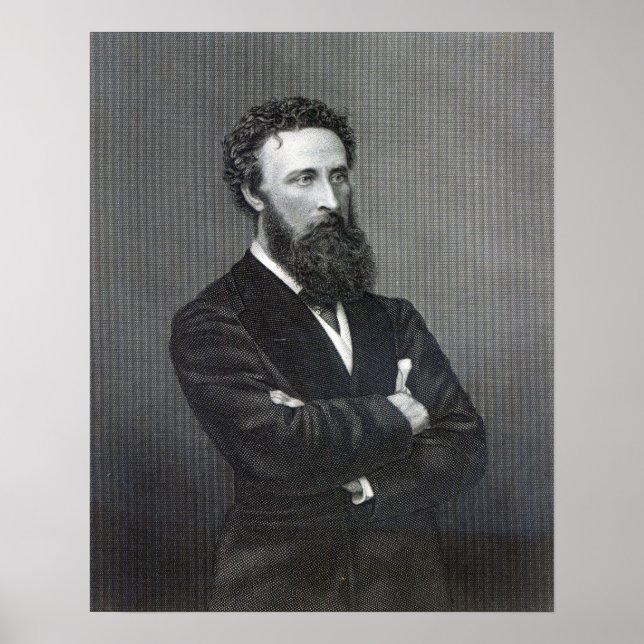 Lord Lytton, graverad av Edward Stodart Poster (Framsidan)