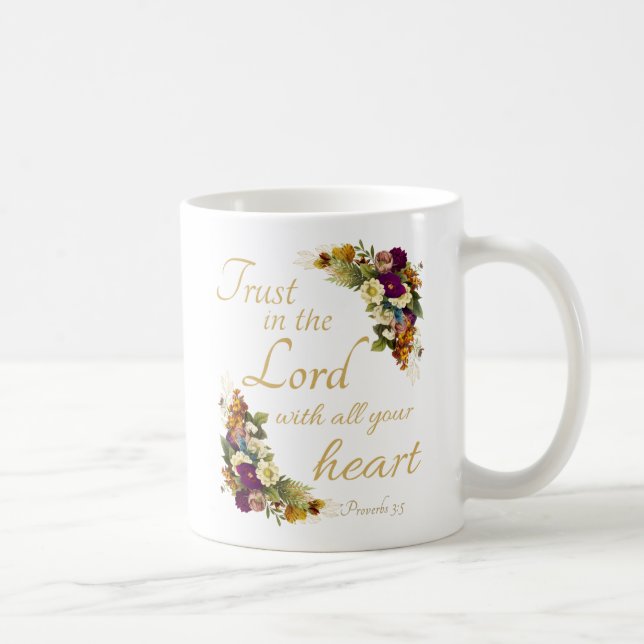 LORD med allt ditt hjärta för kvinnor Kaffemugg (Höger)