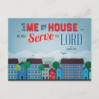 Lord Mousepad - Joshua 24:15 Bible Verse Vykort