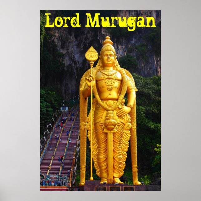 Lord Murugan Poster (Framsidan)