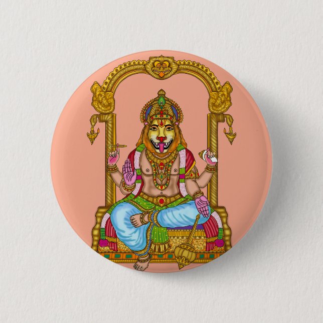 Lord Narasimha-knapp Knapp (Framsida)